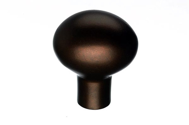 Top Knobs - Aspen Small Egg Knob  - Mahogany Bronze (TKM1528)