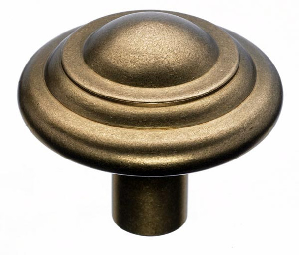 Top Knobs - Aspen Button Knob  - Light Bronze (TKM1476)