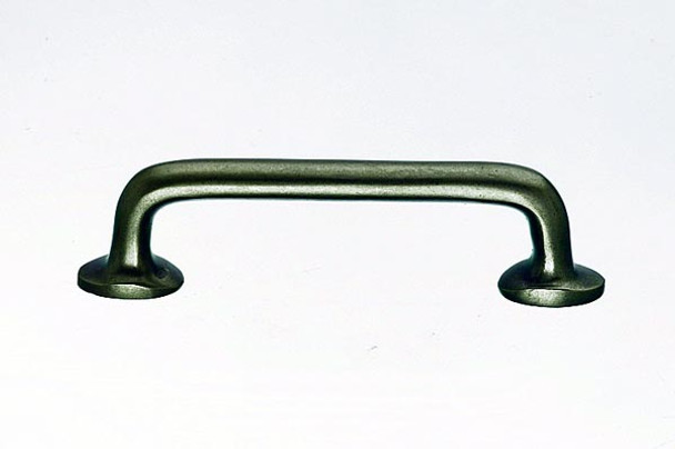 Top Knobs - Aspen Rounded Pulls 4  - Silicon Bronze Light (TKM1385)