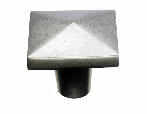 Top Knobs - Aspen Square Knob  - Silicon Bronze Light (TKM1520)