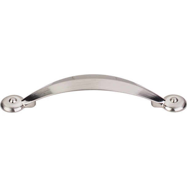 Top Knobs - Angle Pull 3 3/4" (c-c) - Brushed Satin Nickel (TKM1903)