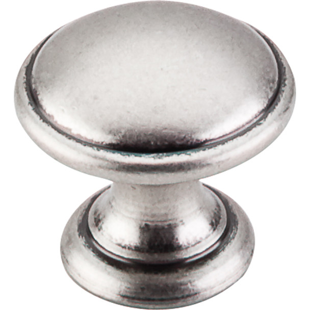 Top Knobs - Rounded Knob  - Pewter Antique (TKM1226)