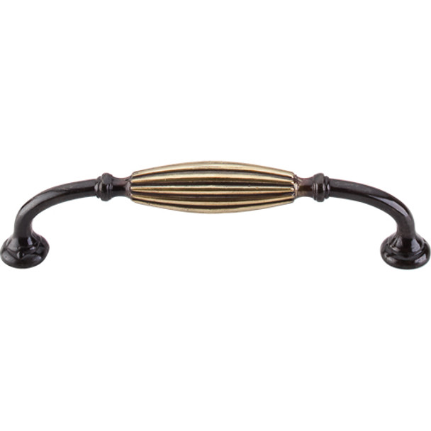 Top Knobs - Tuscany Small D Pull     - Small Dark Antique Brass (TKM146)