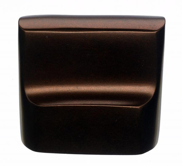 Top Knobs - Aspen Flat Sided Knob  - Mahogany Bronze  (TKM1503)