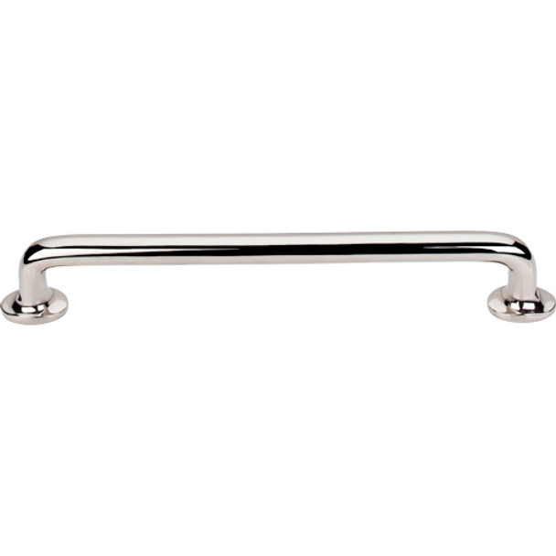 Top Knobs - Aspen II Rounded Pull 9" (c-c) - Polished Nickel (TKM1995)
