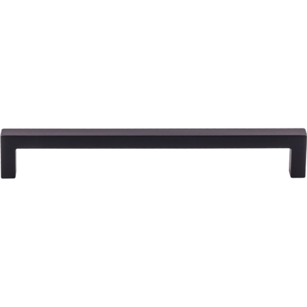 Top Knobs - Square Bar Pull 7 9/16" (c-c) - Flat Black (TKM2137)