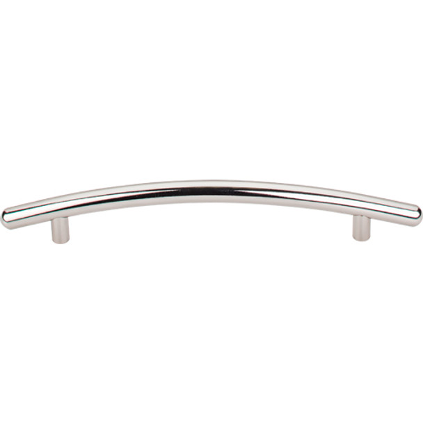 Top Knobs - Curved Bar Pull 6 5/16" (c-c) - Polished Nickel (TKM1952)