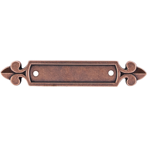 Top Knobs - Dover Backplate   - Old English Copper (TKM221)