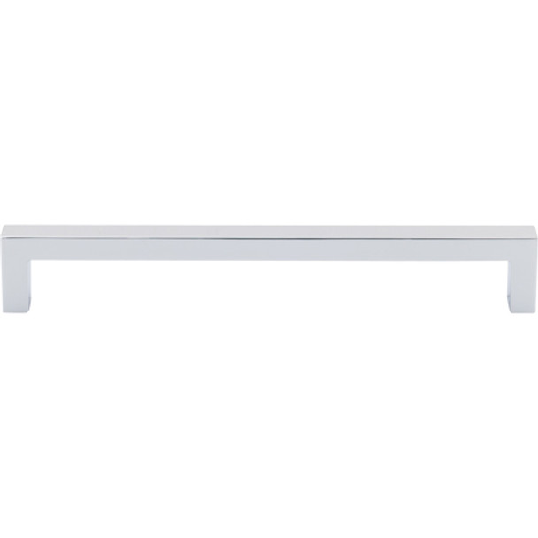 Top Knobs - Square Bar Pull 7 9/16" (c-c) - Polished Chrome (TKM2143)