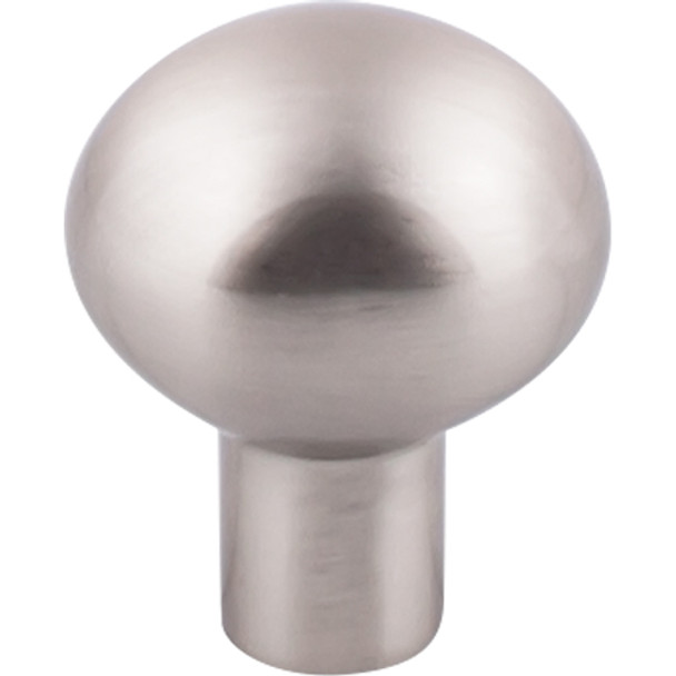 Top Knobs - Aspen II Small Egg Knob 1 3/16" - Brushed Satin Nickel (TKM2065)