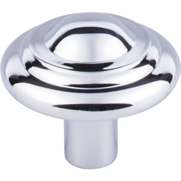 Top Knobs - Aspen II Button Knob 1 3/4" - Polished Chrome (TKM2036)