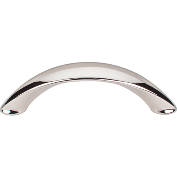 Top Knobs - Arc Pull 3" (c-c) - Polished Nickel (TKM1923)