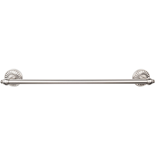 Top Knobs - Bath Single Towel Rod - Brushed Satin Nickel (TKTUSC10BSN)