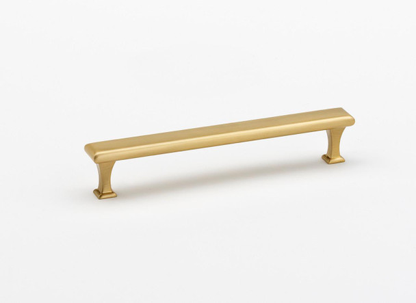 Alno | Manhattan - 6" Pull in Satin Brass (A310-6-SB)
