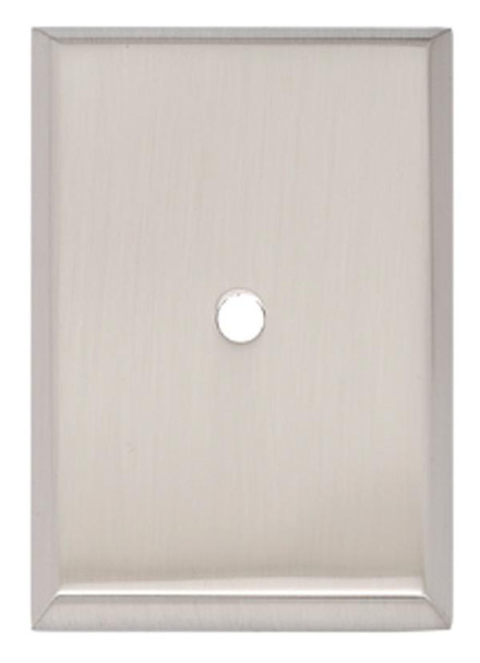 Alno | Backplate - 1 1/2" Rectangle Backplate in Satin Nickel (A610-38-SN)