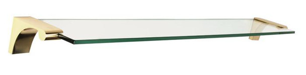 24" Glass Shelf With Brackets (ALNA6850-24-PB)