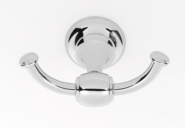 Alno | Royale - Double Robe Hook in Polished Chrome (A6684-PC)