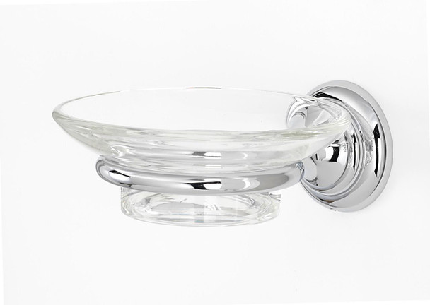 Alno | Charlie's - Soap Holder with Dish in Polished Chrome (A6730-PC)