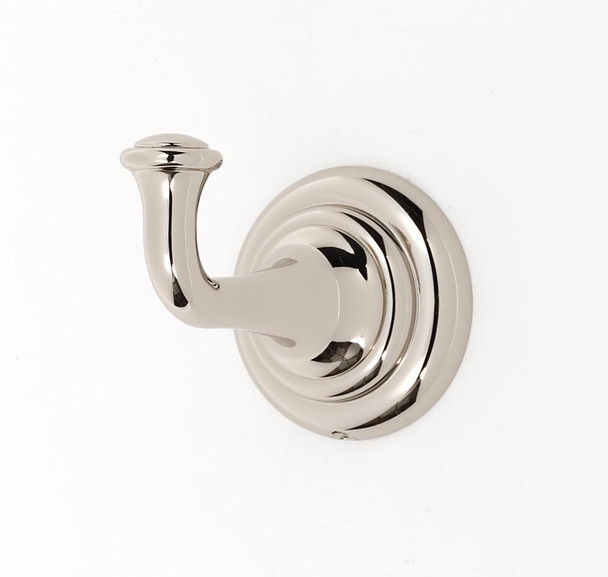 Alno | Charlie's - Robe Hook in Polished Nickel (A6780-PN)