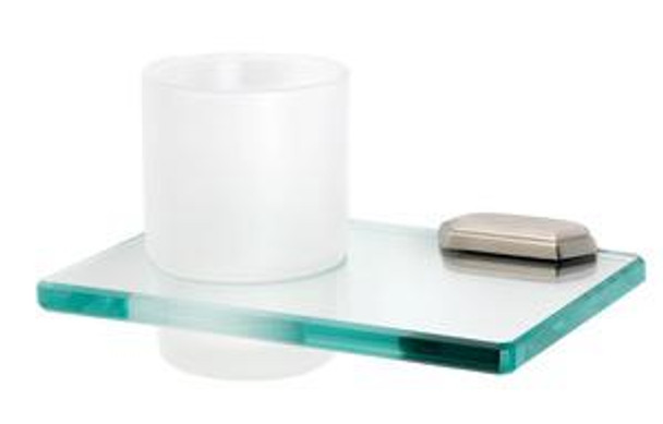 GLASS TUMBLER W/HOLDER (ALNA7770-SN)