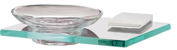 SOAP HOLDER WITH DISH (ALNA7430-PC)