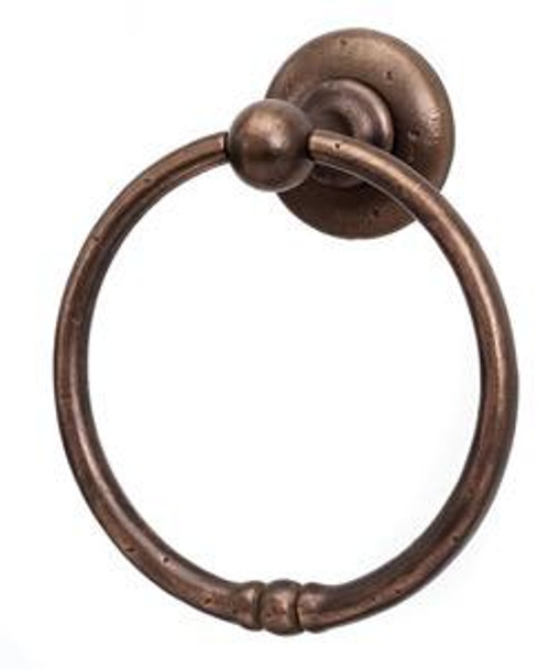 6" TOWEL RING (ALNA8240-RSTBRZ)