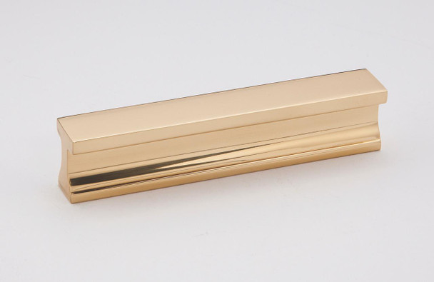 Alno | Linear - 3 1/2" Tab Pull in Polished Brass (A965-35-PB)
