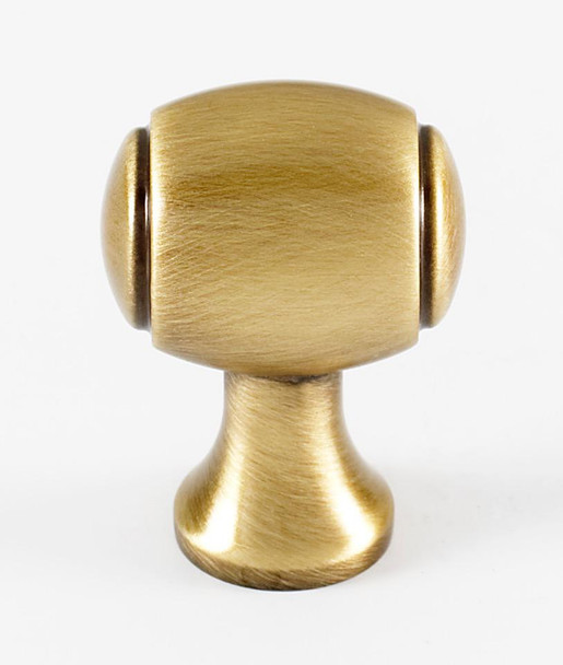 Alno | Royale - 3/4" Barrel Knob in Antique English (A981-34-AE)