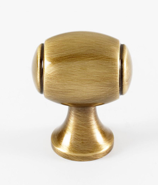 Alno | Royale - 1" Barrel Knob in Antique English (A981-1-AE)