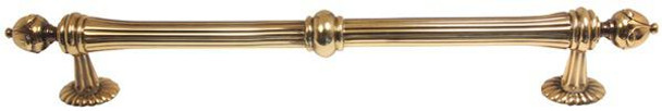 Alno | Ornate - 12" Appliance Pull in Polished Antique (D6929-12-PA)