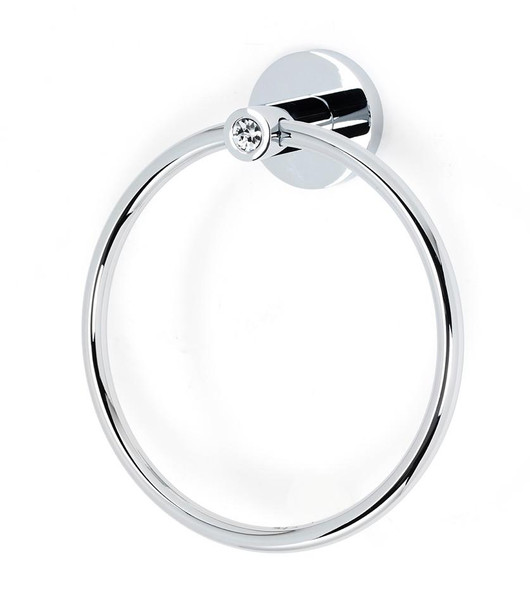 CRYSTAL TOWEL RING (ALNC8340-PC)