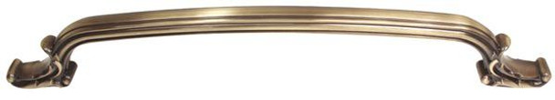 Alno | Ornate - 12" Appliance Pull in Antique English (D3650-12-AE)