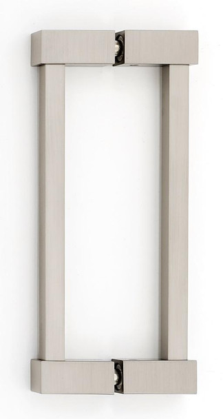 Alno | Contemporary II - 6" Back To Back Pulls in Satin Nickel (G718-6-SN)