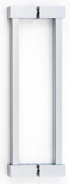 Alno | Contemporary II - 8" Back To Back Pulls in Polished Chrome (G718-8-PC)