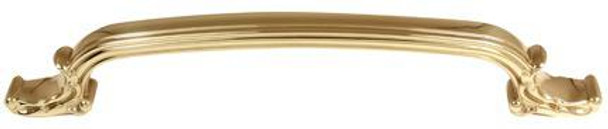 Alno | Ornate - 12" Appliance Pull in Polished Brass (D3650-12-PB)