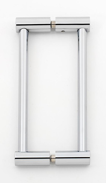 Alno | Contemporary I - 6" Back To Back Pulls in Polished Chrome (G715-6-PC)