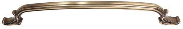 Alno | Ornate - 18" Appliance Pull in Antique English (D3650-18-AE)