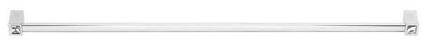 Alno | Contemporary Crystal - 18" Crystal Pull in Polished Chrome (CD718-18-PC)