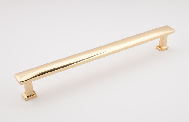 Alno | Cloud - 12" Appliance / Drawer Pull in Unlacquered Brass (D252-12-PB/NL)