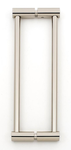 Alno | Contemporary I - 8" Back To Back Pulls in Polished Nickel (G715-8-PN)