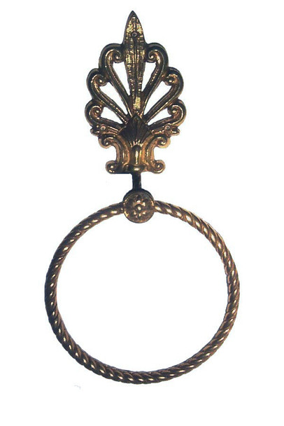 Antique Brass European Towel Ring (BAB04C5270AB)