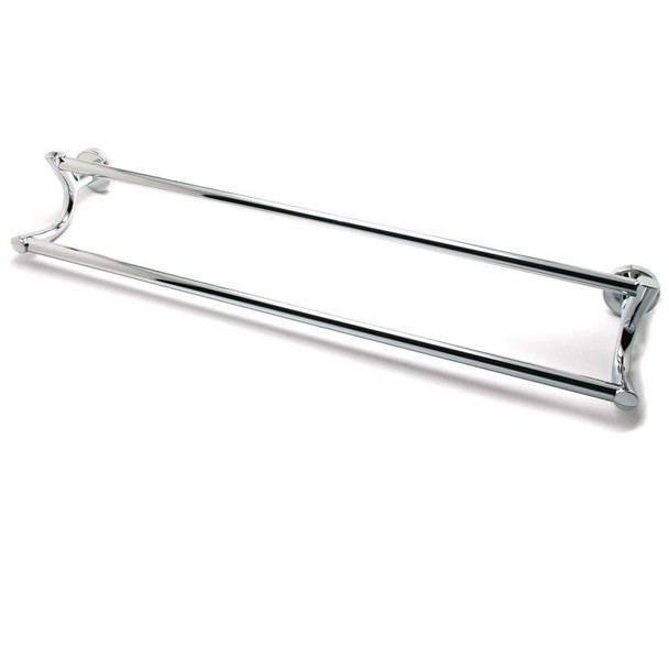 24 IN DOUBLE TOWEL BAR POLISHED CHROME (BER-2222US26)