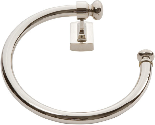 Legacy Polished Nickel 8 InTowel Ring  (ATHLGTR-PN)