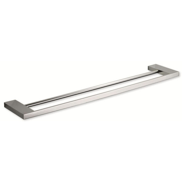 Parker 23.625 In Double Towel Bar in Polished Chrome