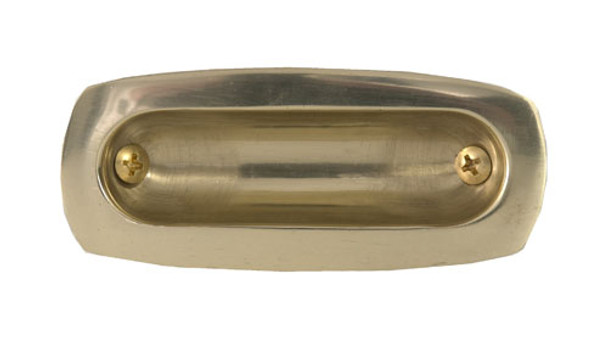 Polished Brass Flush Cup Pull (BAC08P5010PB)