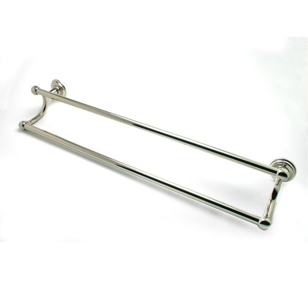 24 IN DOUBLE TOWEL BAR POLISHED NICKEL (BER-2122US14)