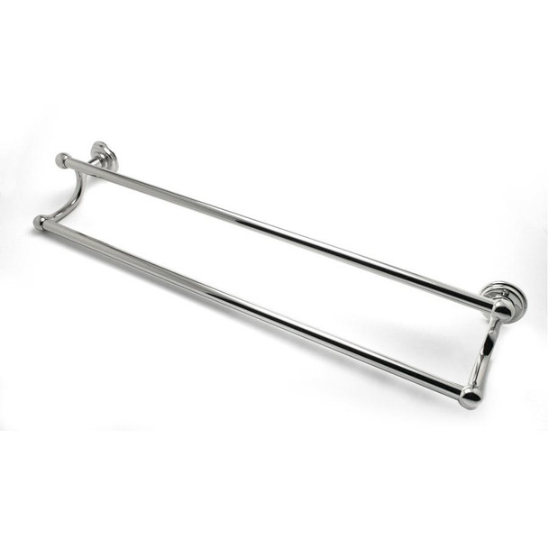 24 IN DOUBLE TOWEL BAR POLISHED CHROME (BER-2122US26)