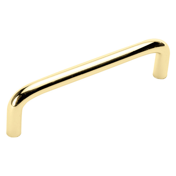 96mm Polished Brass Cabinet Wire Pull Pull (BPPW596-PB)