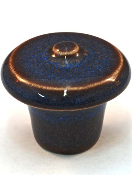 Glazed Blue Tigers Eye Knob (CAL-AKG2-TE)