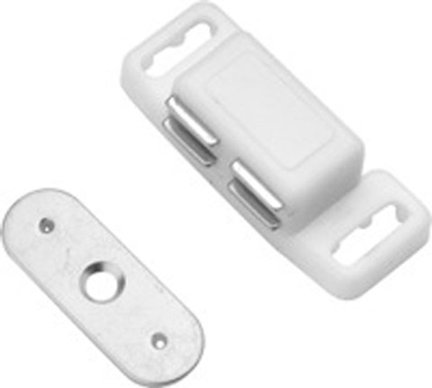 1-1/2 In. White Magnetic Catch (BPP659-W)